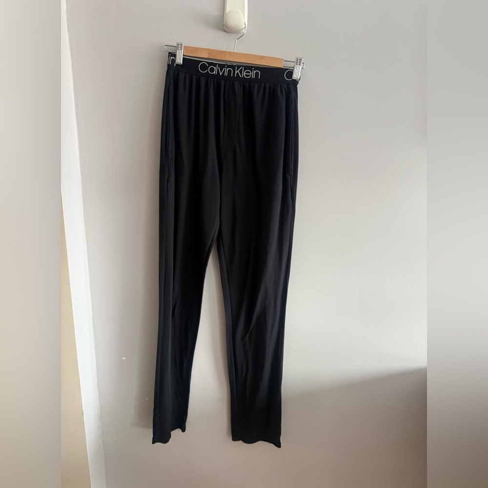 Calvin Klein black pajama pants
